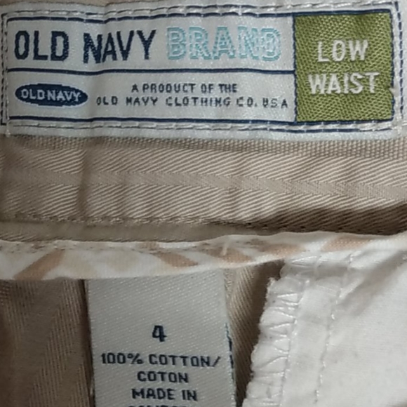 Old Navy Bermuda Trouser Shorts Ghost Stripe - Picture 8 of 8